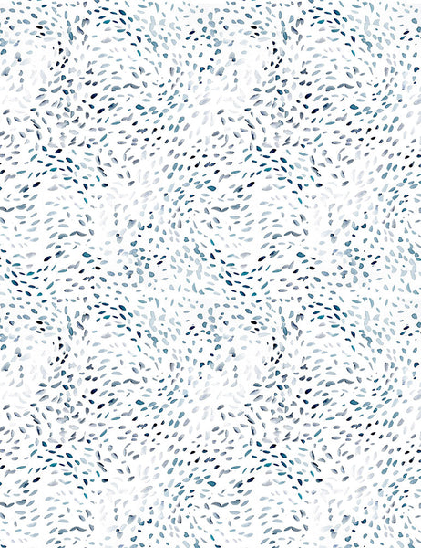 Baby It's Cold Outside Snow in White by Clara Jean