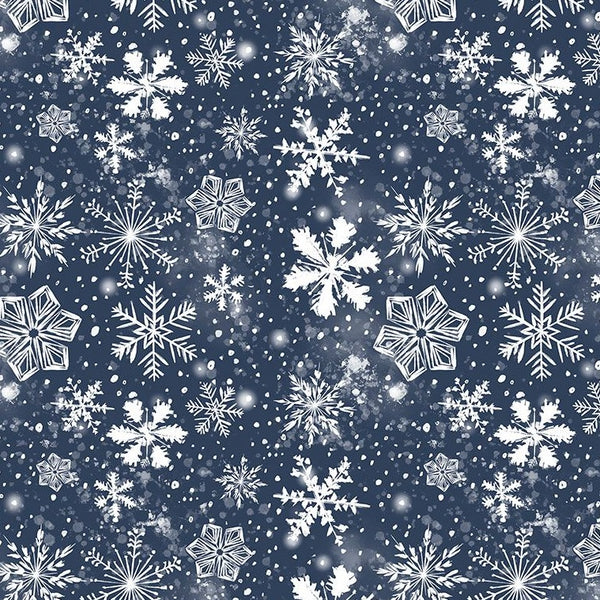 Snow Much Fun Snowfall in Multi by Clara Jean STELLA-DCJ2199
