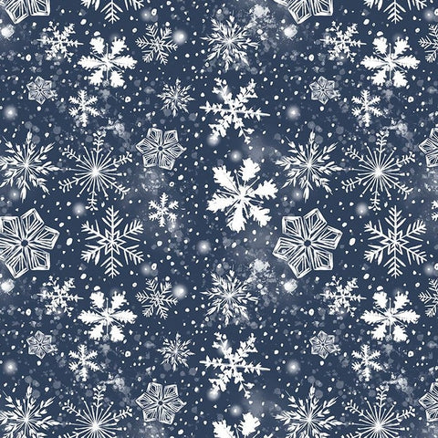 Snow Much Fun Snowfall in Multi by Clara Jean STELLA-DCJ2199