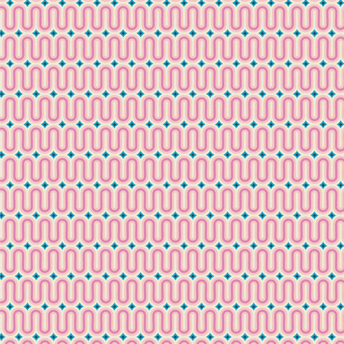 Sunburst Good Vibes in Raspberry by AGF Studio SUN-16445