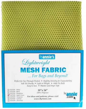 Apple Green Vinyl Mesh