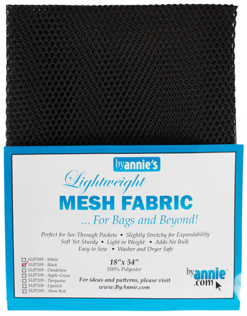 Black Vinyl Mesh