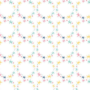Saltwater Turtles on White by Cinderberry Stitches for Riley Blake Designs