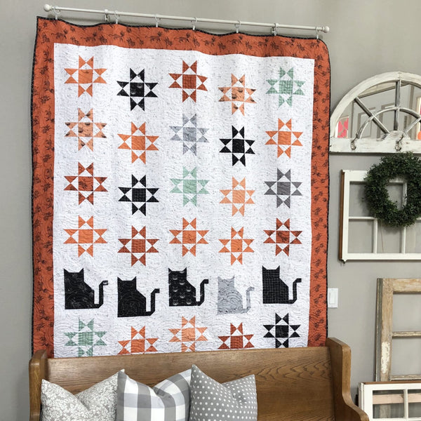 Scaredy Cat Scaredy Cat Quilt Kit by Amanda Niederhauser
