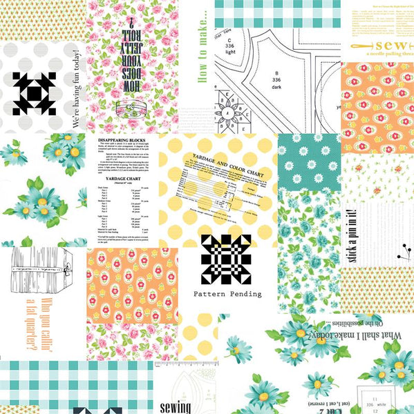 Sew & Sew Patchwork in Fruity by Chole's Closet by Moda Fabrics