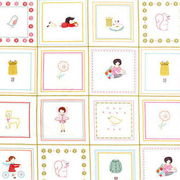 Sew Stitchy 23" Panel by Moda Fabrics