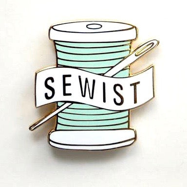 Sewist Enamel Pin