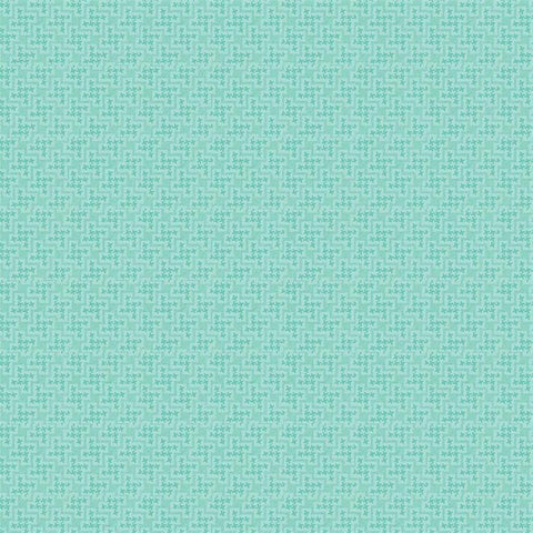 Shabby Strawberry Houndstooth on Teal by Emily Hayes for Riley Blake Designs