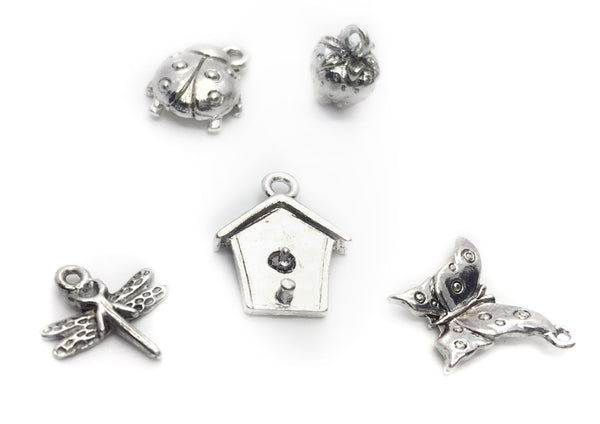 Silver Charms Garden Pack