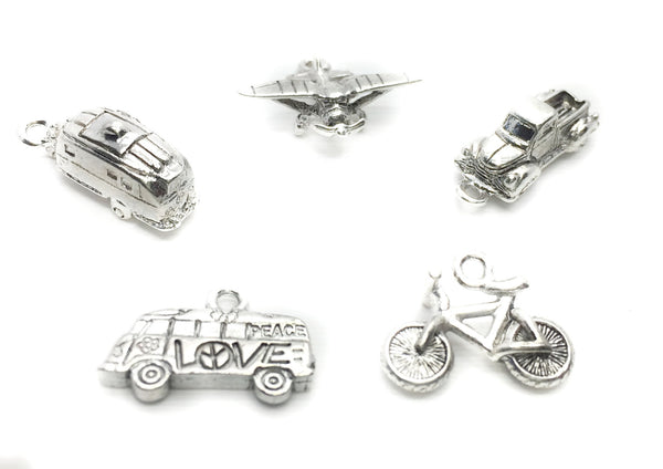 Silver Charms Transportation Pack