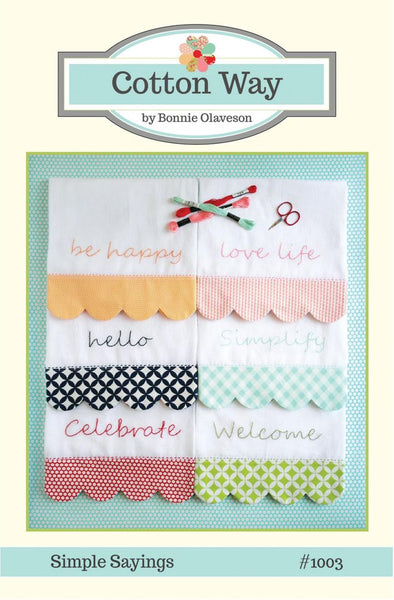Simple Sayings Dishtowels by Cotton Way