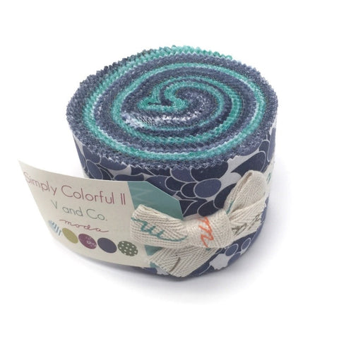 Simply Colorful II Blue by V and Co