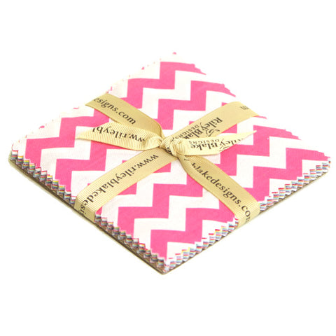 Small Chevron Charm Pack by Riley Blake Designs