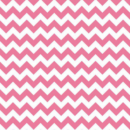 Small Chevron in Hot Pink by Riley Blake Designs