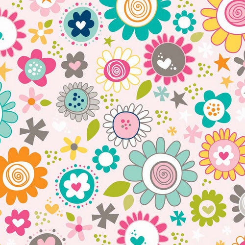 Snapshots Main in Pink by Riley Blake Designs