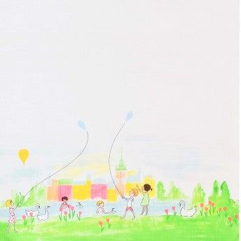 Sommer Double Boarder Panel by Sarah Jane for Michael Miller Fabrics