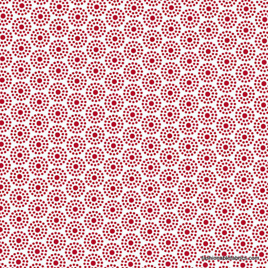 Song Bird Dots in Red by Riley Blake