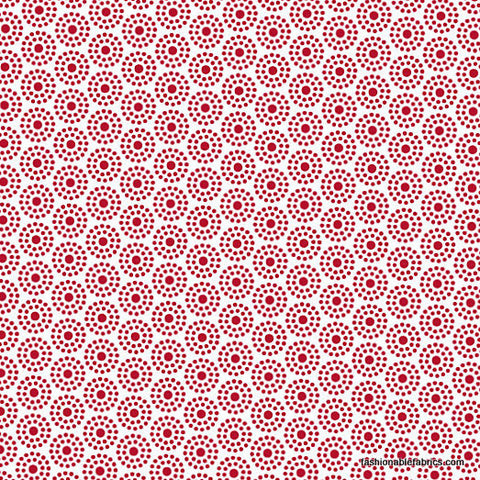 Song Bird Dots in Red by Riley Blake