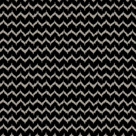 Spooktacular Too Halloween Ikat in Black by Blend Fabrics