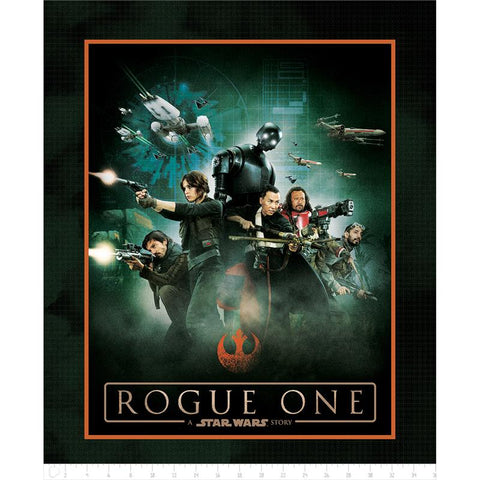 Star Wars Rogue One Heroes Panel by Camelot Cottons
