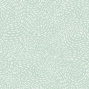 Steam Texture in Mint by Dear Stella Designs - Bunbury Fabrics
