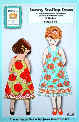 Sunny Scallop Dress by Jona Giammalava