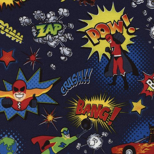Superheroes by Timeless Treasures