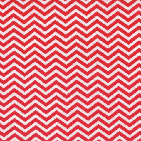 Surrounded by Love Valentines Chevron in Red by Moda Fabrics