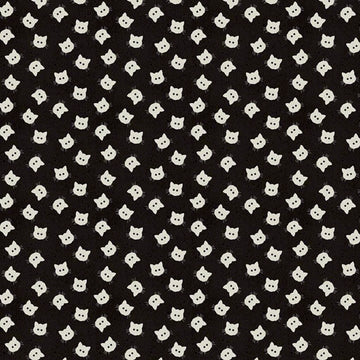 Costume Maker's Ball Scaredy Cat Buttons Black