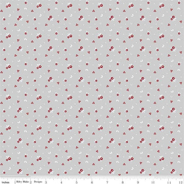 Sweet Orchard Floral in Gray by Riley Blake