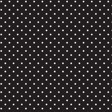 Swiss Dot on Black by Riley Blake Designs