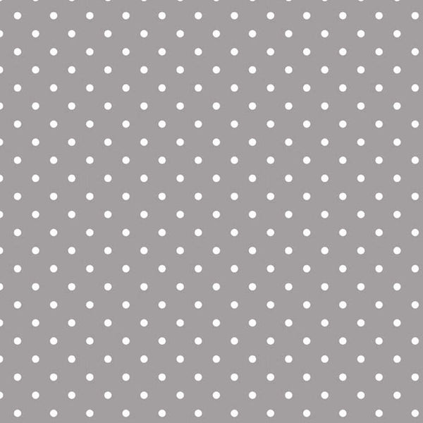 Swiss Dot on Gray by Riley Blake Designs