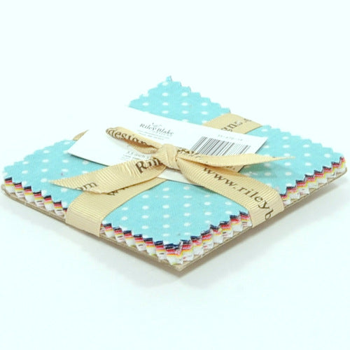 Swiss Dot 3.5 inch stacker by Riley Blake Designs