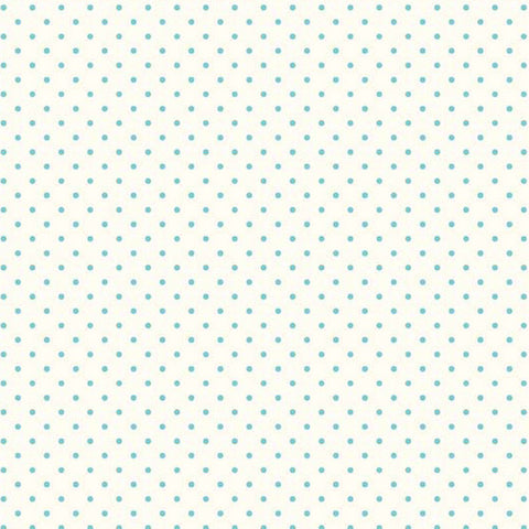 Swiss Dot in Aqua by Riley Blake Designs