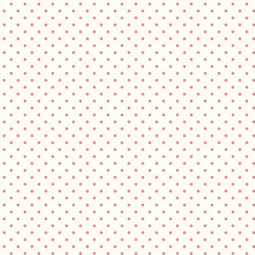 Swiss Dots in Hot Pink by Riley Blake