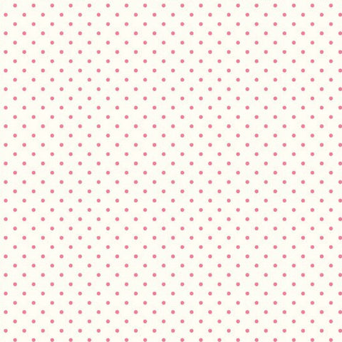 Swiss Dots in Hot Pink by Riley Blake