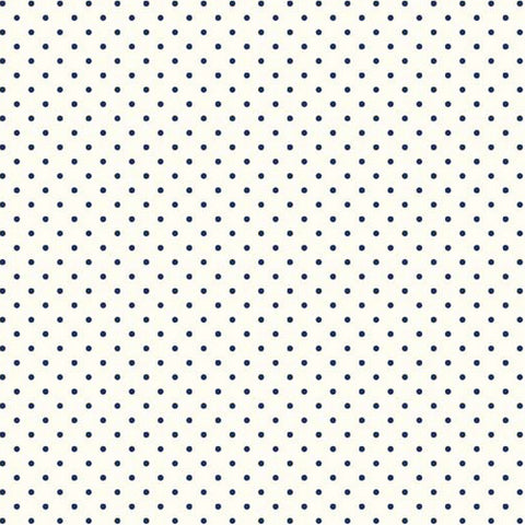 Swiss Dots in Navy by Riley Blake Designs