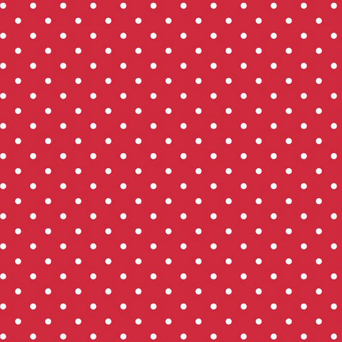 Swiss Dot on Red by Riley Blake Designs
