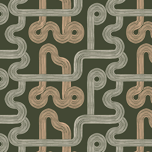 The Open Road Winding Course in Sage by Bonnie Christine