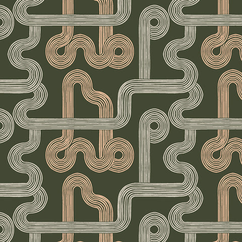 The Open Road Winding Course in Sage by Bonnie Christine