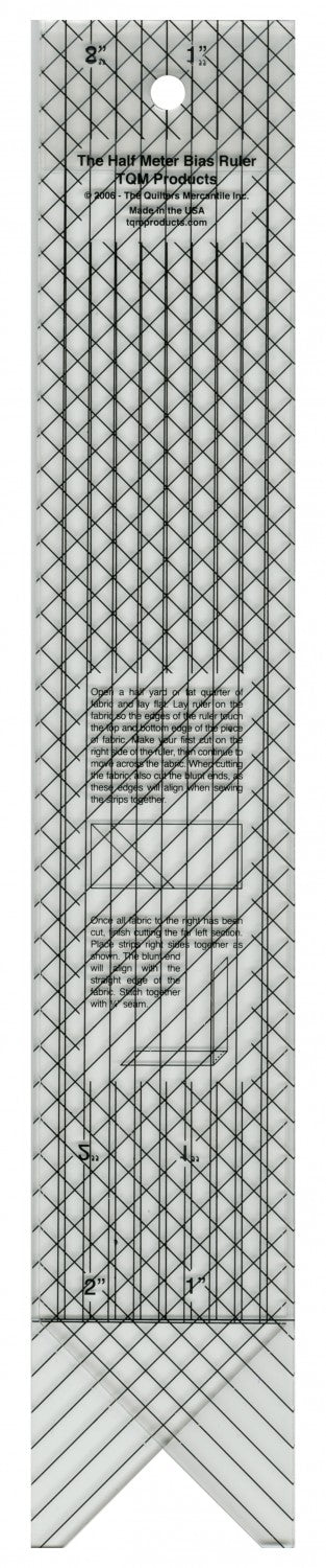 Bias Ruler 14in x 2.5in x 0.25in
