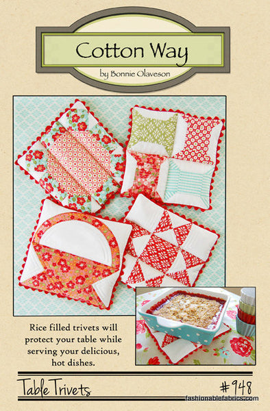 Table Trivets Pattern by Cotton Way