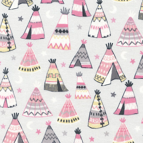 Teepees by Gail Cadden for Timeless Treasures