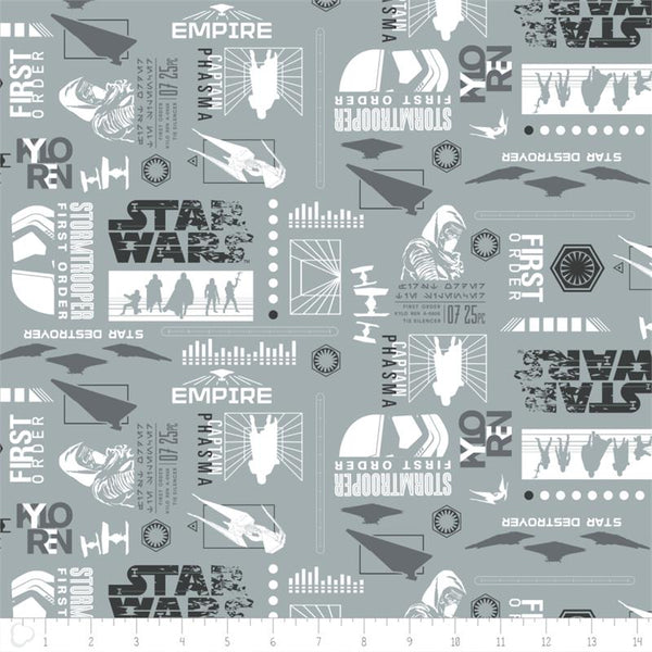 The Last Jedi Empire Silhouettes in Stone