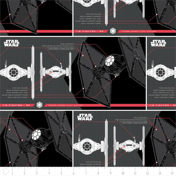 The Last Jedi TIE Fighter in Black