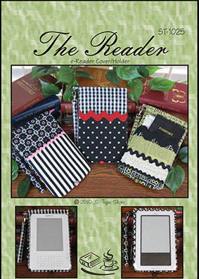 The Reader Cover Holder Sewing Pattern by Susie C Shore Designs