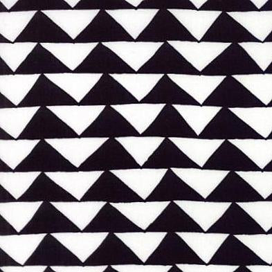 Thicket Triangles in Black and White by Gingiber for Moda Fabrics