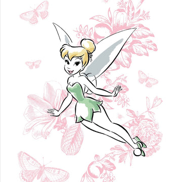 Tinker Bell Floral Panel
