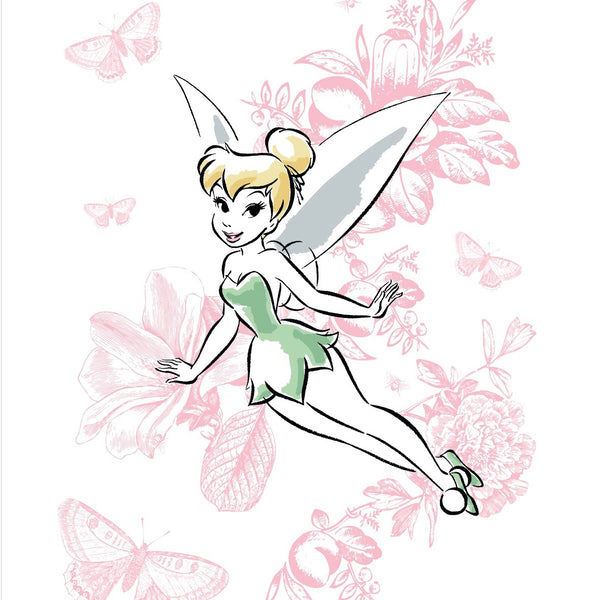 Tinker Bell Floral Panel