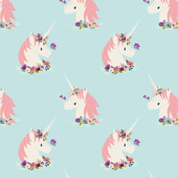 Unicorns aqua